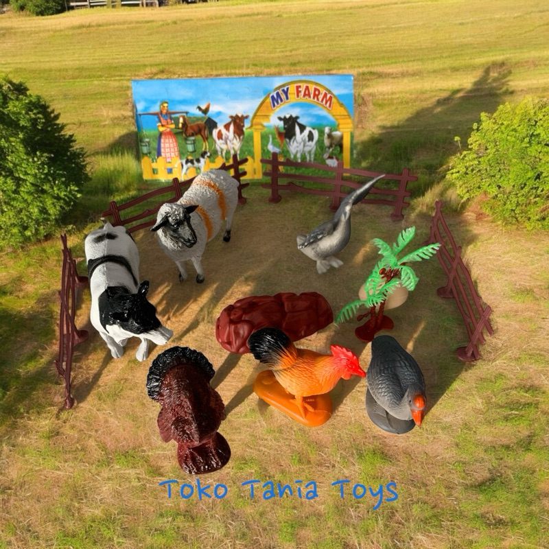 Mainan Animal Binatang Hewan Serangga Dino Bagus Untuk Edukasikasi Anak Hadiah Ultah Dan Hiasan Kue