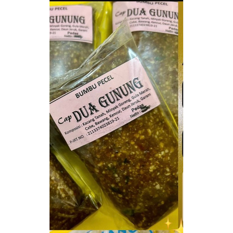 

SAMBEL PECEL CAP DUA GUNUNG