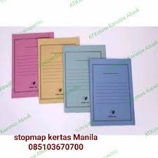 

ATK - Stofmap Stopmap Map Kertas B29 WarnA Campur