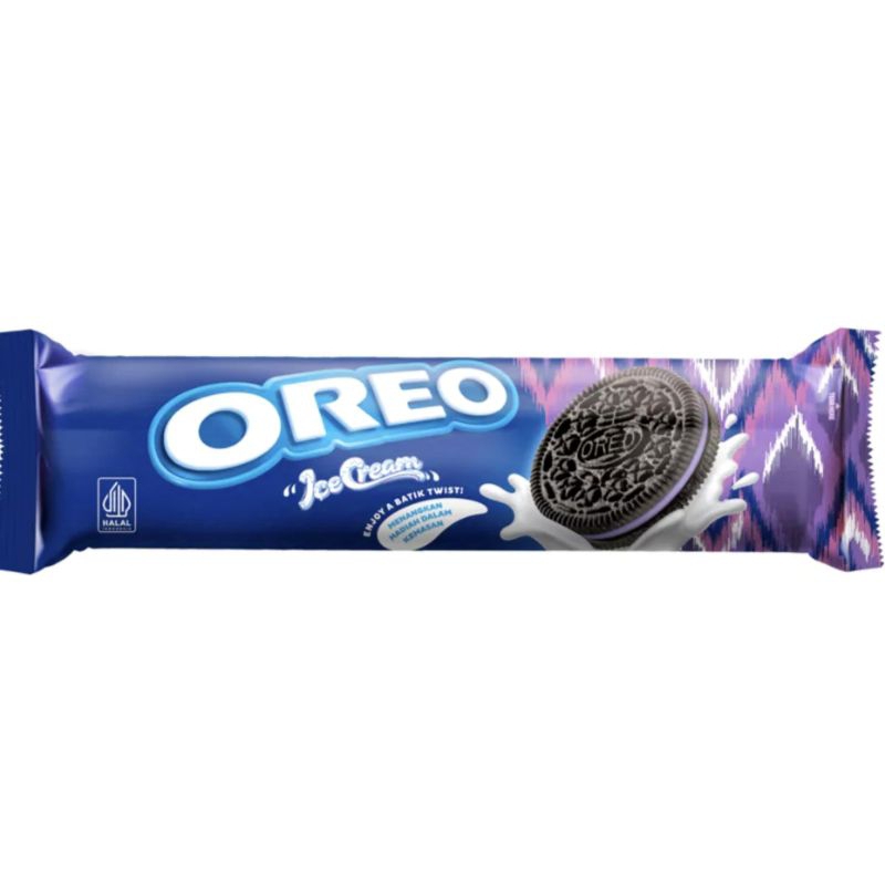 

Oreo Biskuit Rasa Vanilla Ice Cream Blueberry 119 gr