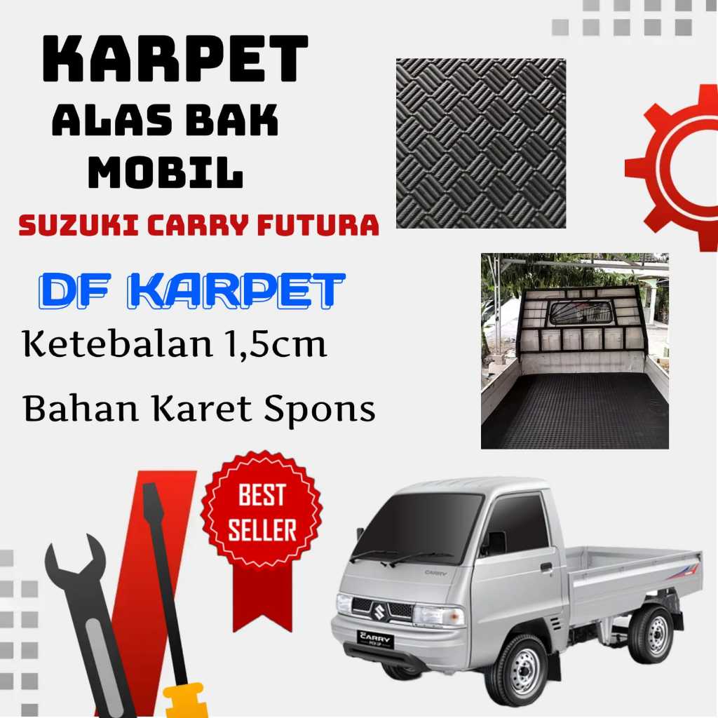 KARPET ALAS BAK MOBIL SUZUKI CARRY FUTURA / KARPET BAK MOBIL / KARPET ALAS BAK MOBIL