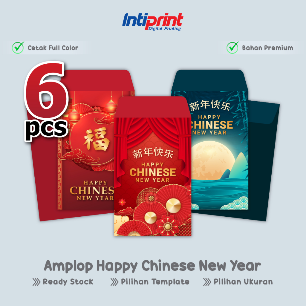 

Amplop Angpau Imlek - Angpao Happy Chinese New Year, Lunar New Year Envelope