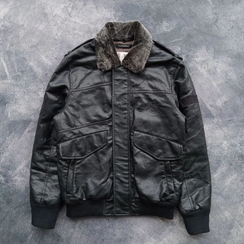 Volcom Scout Sintetic Leather Jacket G1