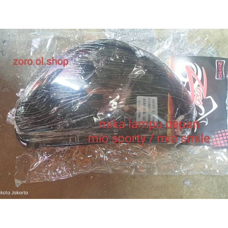 mika lampu depan mio sporty/ mio smile + BONUS EMAS 24K / mika lampu depan zoro MIO SPORTY / MIO SMI