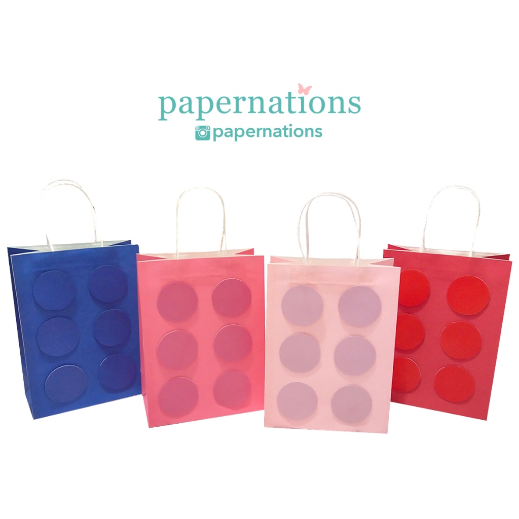 

Paper Bag Lego / Lego Paper Bag / Goodie Bag Lego