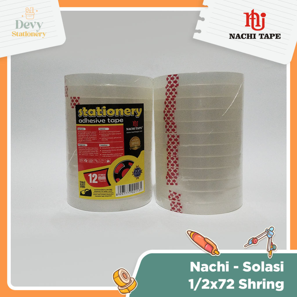 

NACHI Solasi ukuran 1 x 72 inch