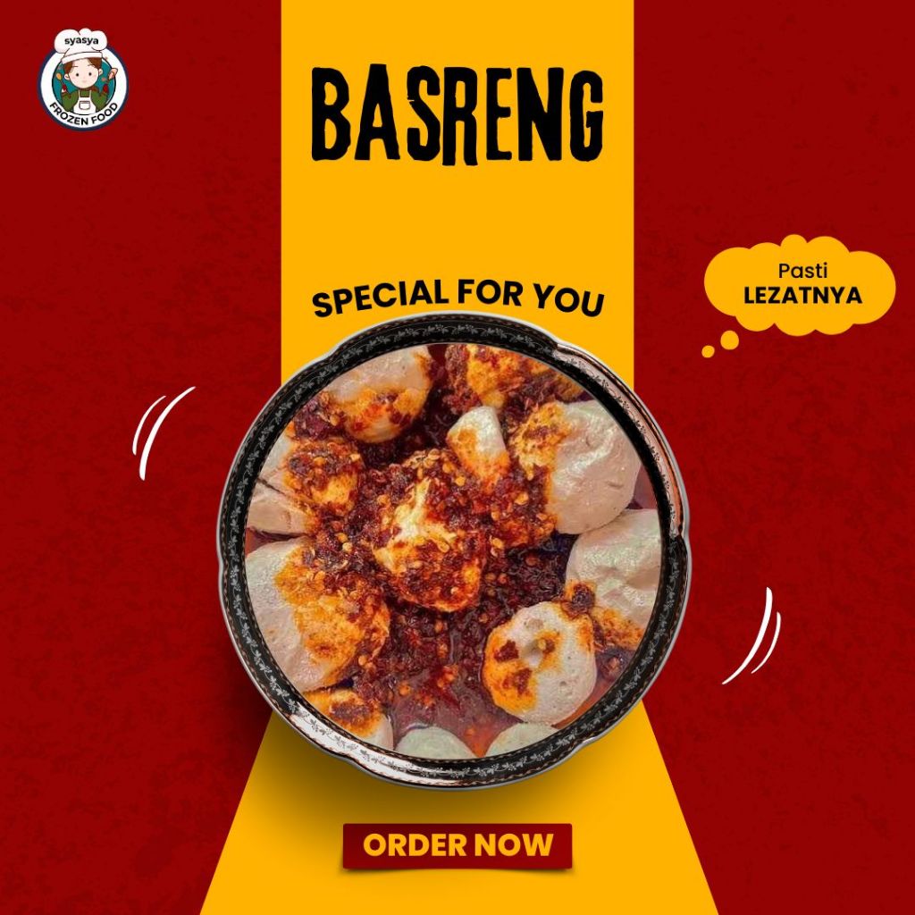 

Basreng mentah viral free Chili oil 6 pcs