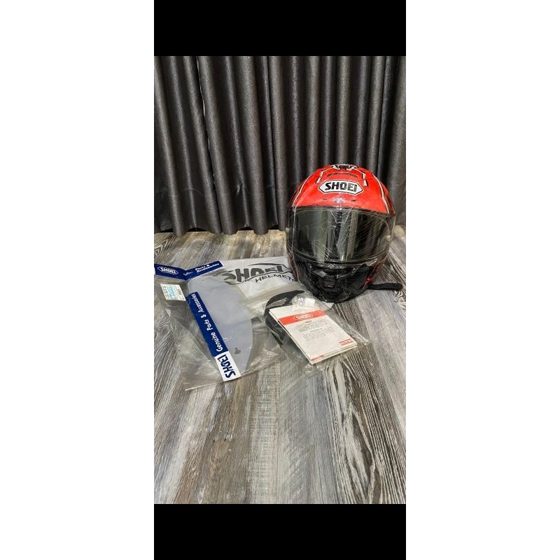 SHOEI X14 RED ANT SIZE XL