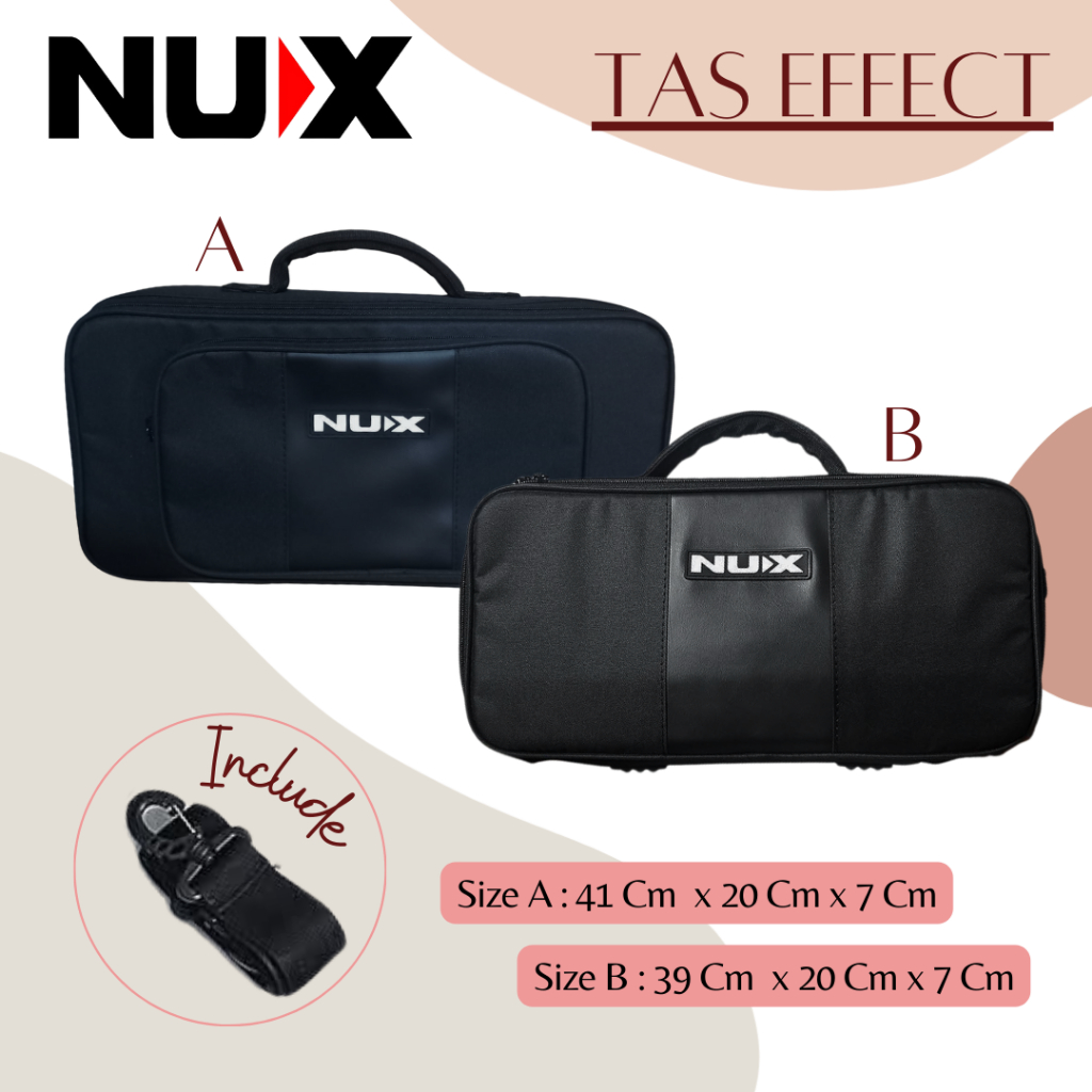 Tas Efek Nux Original Softcase Gigbag Effect Nux MG 300 MG30