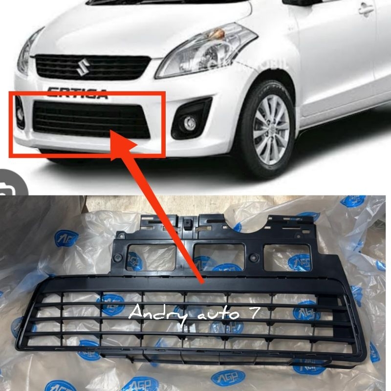 grill ram bemper depan ertiga 2012 2013 2014