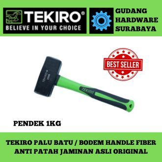 tekiro palu batu / bodem handle fiber anti patah jaminan asli original