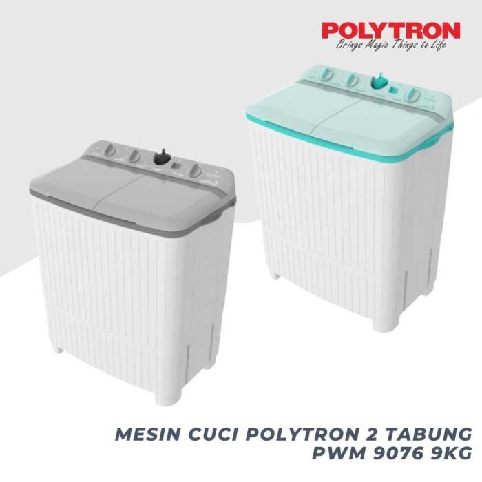 MESIN CUCI POLYTRON 9076 (9KG)