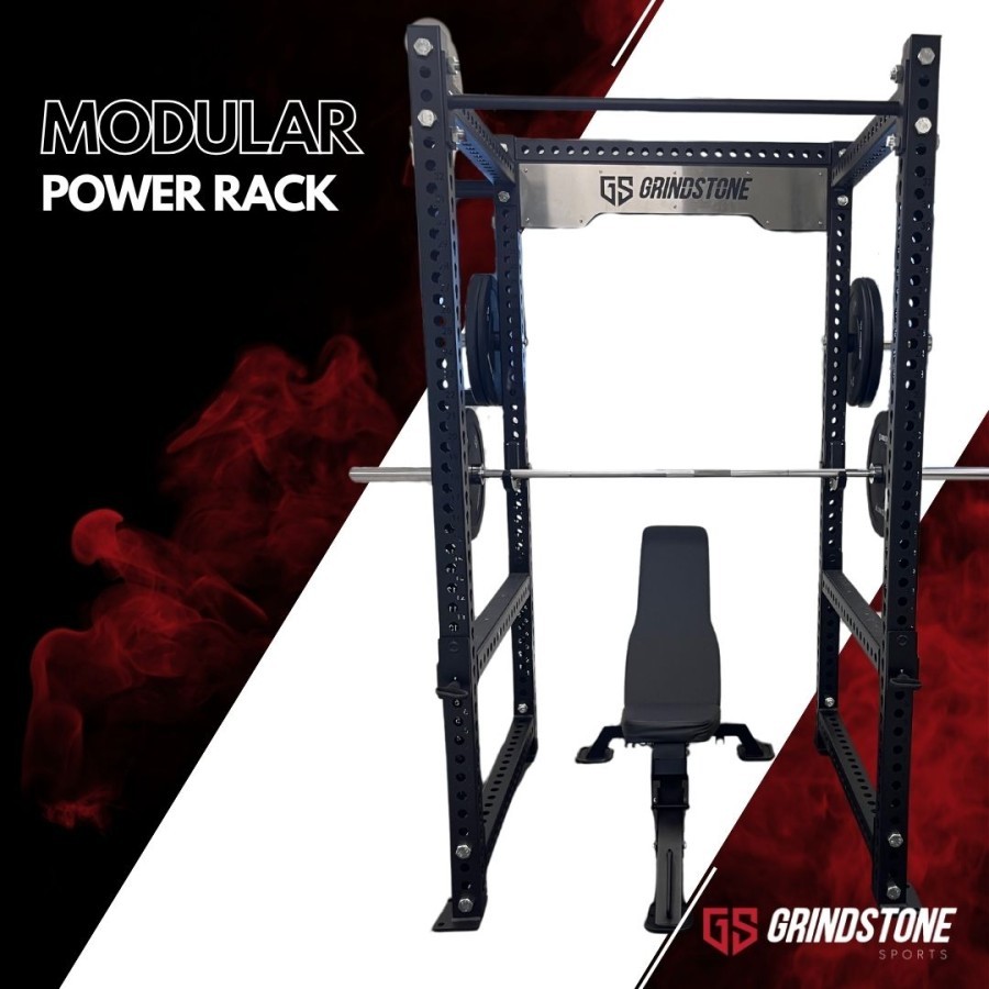 Power Rack GRINDSTONE - Squat Cage Powerlifting Home Gym & Commercial Gym