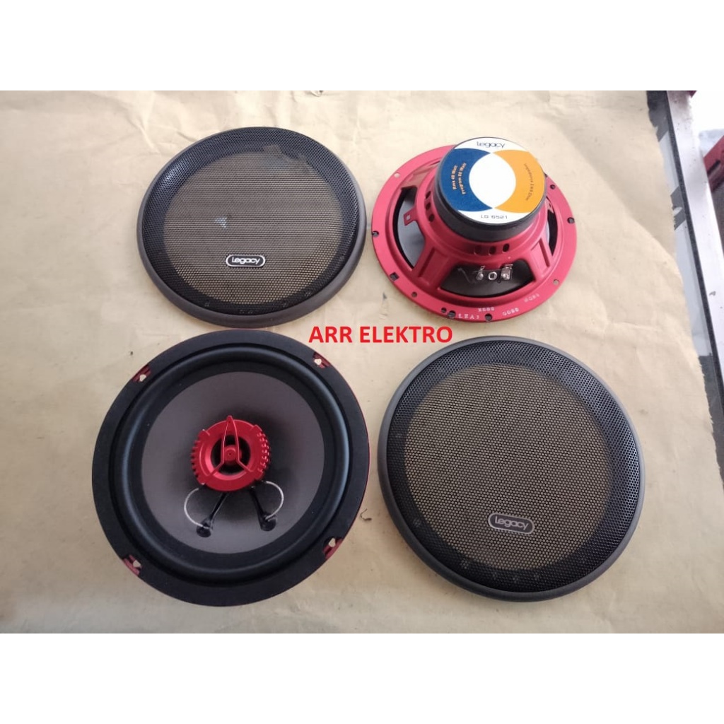 SPEAKER PINTU MOBIL COAXIAL 6.5 INCH LEGACY LG-6521 1 SET