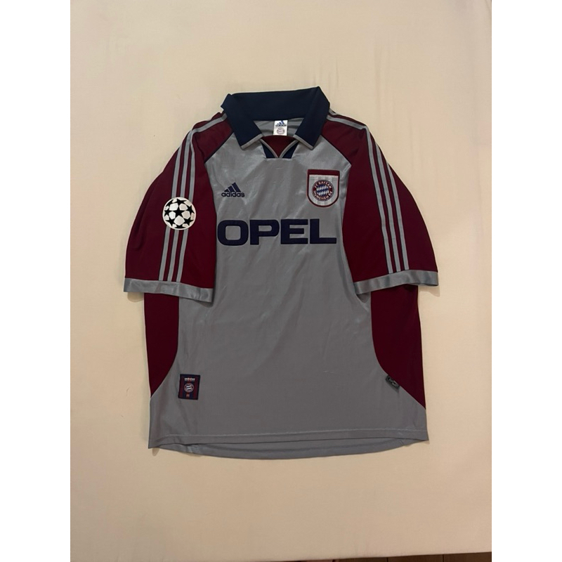 Jersey Bayern Munchen 3rd Third Kit 98/99 UCL Champions League Stefan Effenberg Original Size XXL