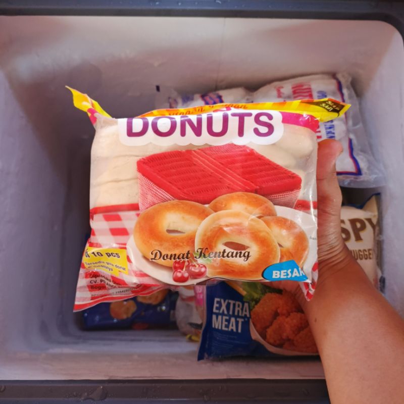 

Donat Pelangi Besar Isi 10