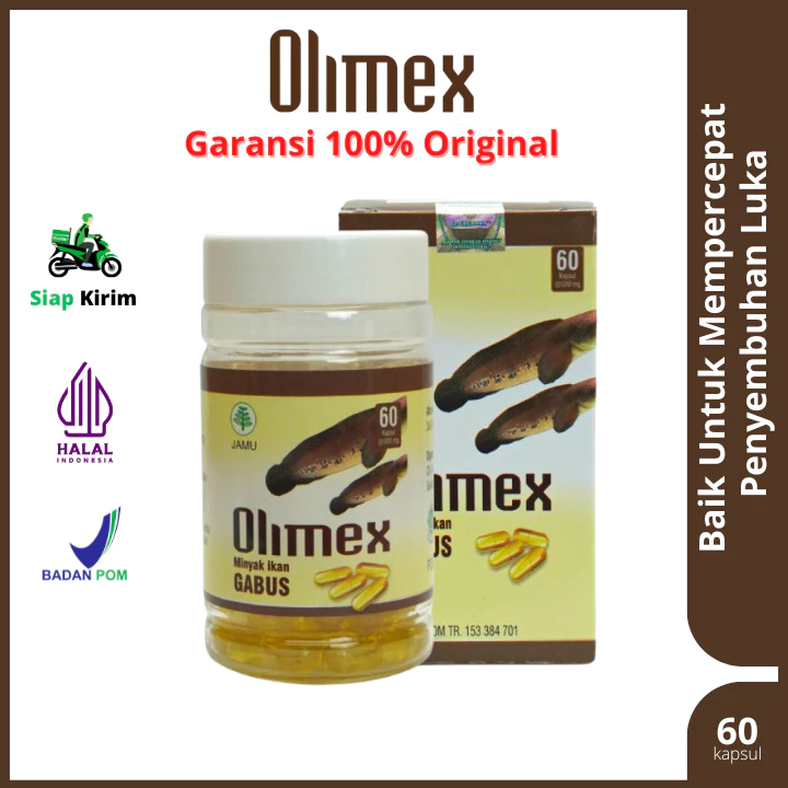 Olimex Kapsul Minyak Ikan Gabus