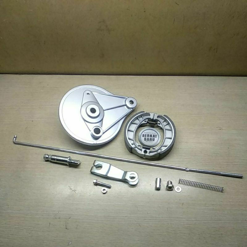 Tutup Tromol Belakang Honda WIN Prima Grand SILVER