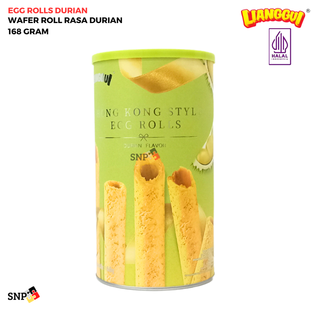

LIANGGUI WAFER ROLL I EGG ROLLS DURIAN I DURIAN FLAVOR | VIRAL