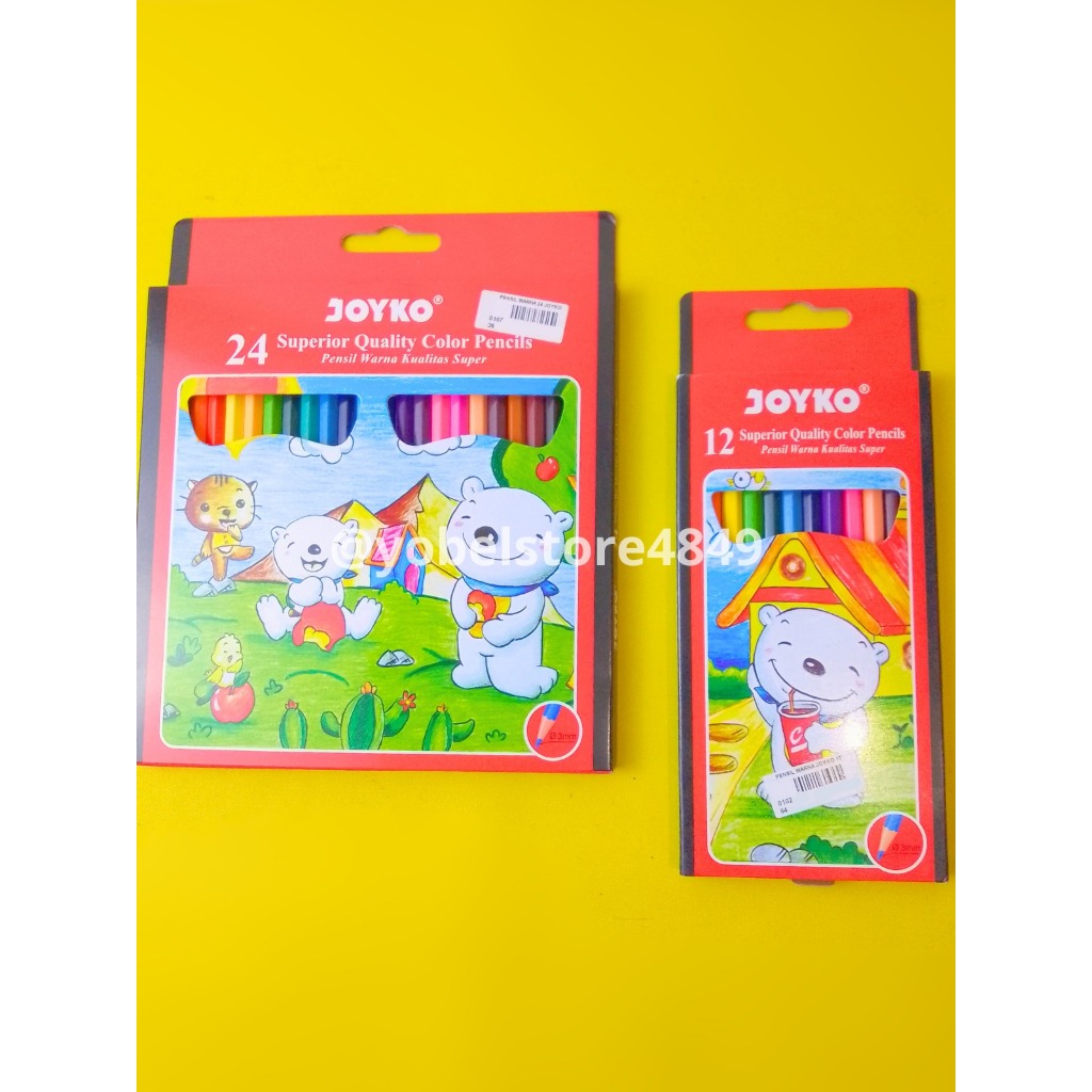 

Pensil Warna JOYKO Isi 12 & 24