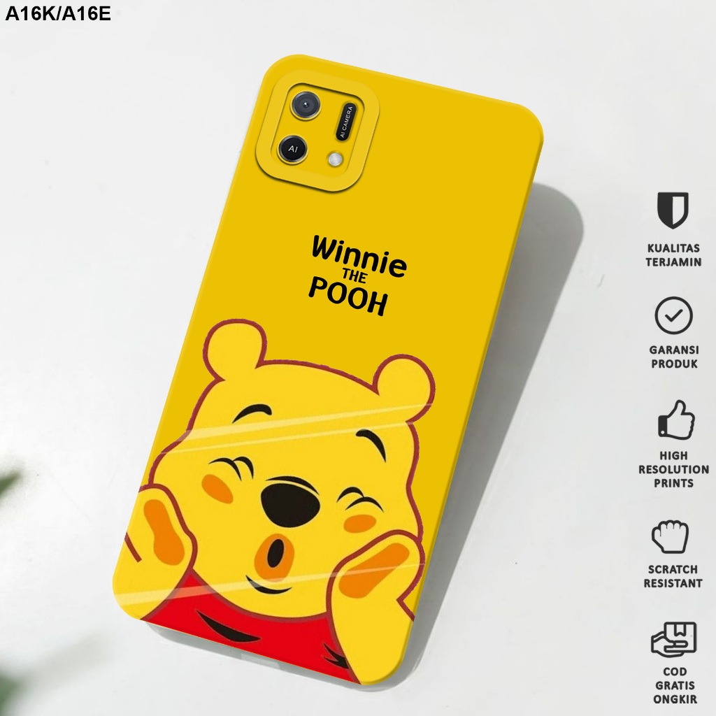 Case Oppo A16K/A16E - Casing Hp Oppo A16K/A16E Motif Kartun - Softcase Oppo A16K/A16E - Softcase Hp 