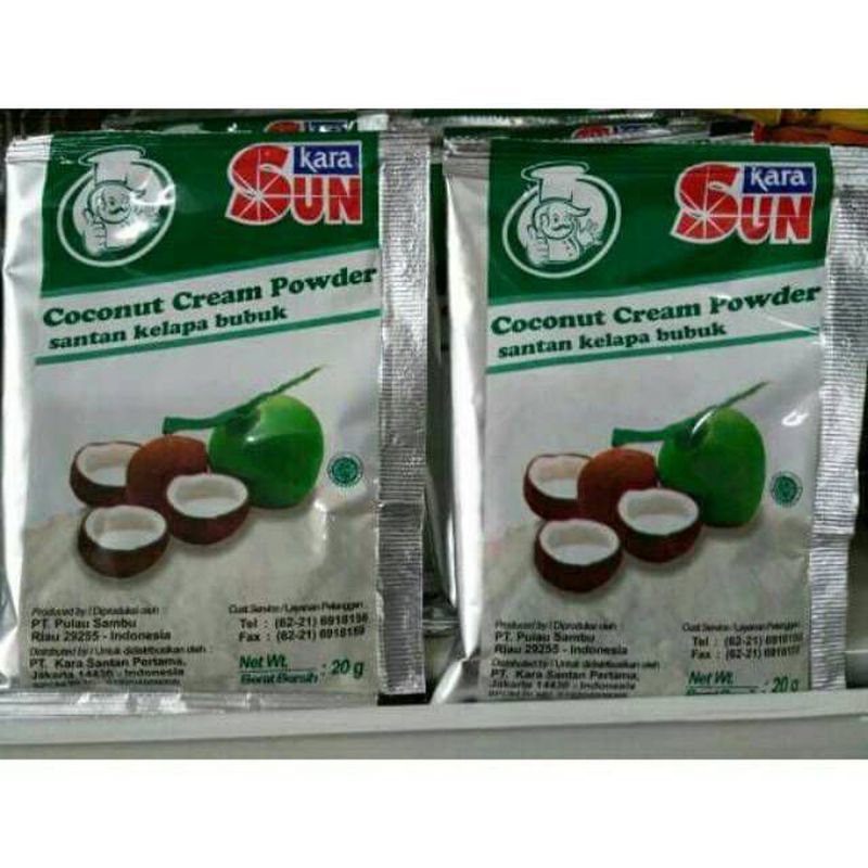 

Santan Sun Kara Bubuk Sachet 20g 1 Sachet (20gx1sachet)