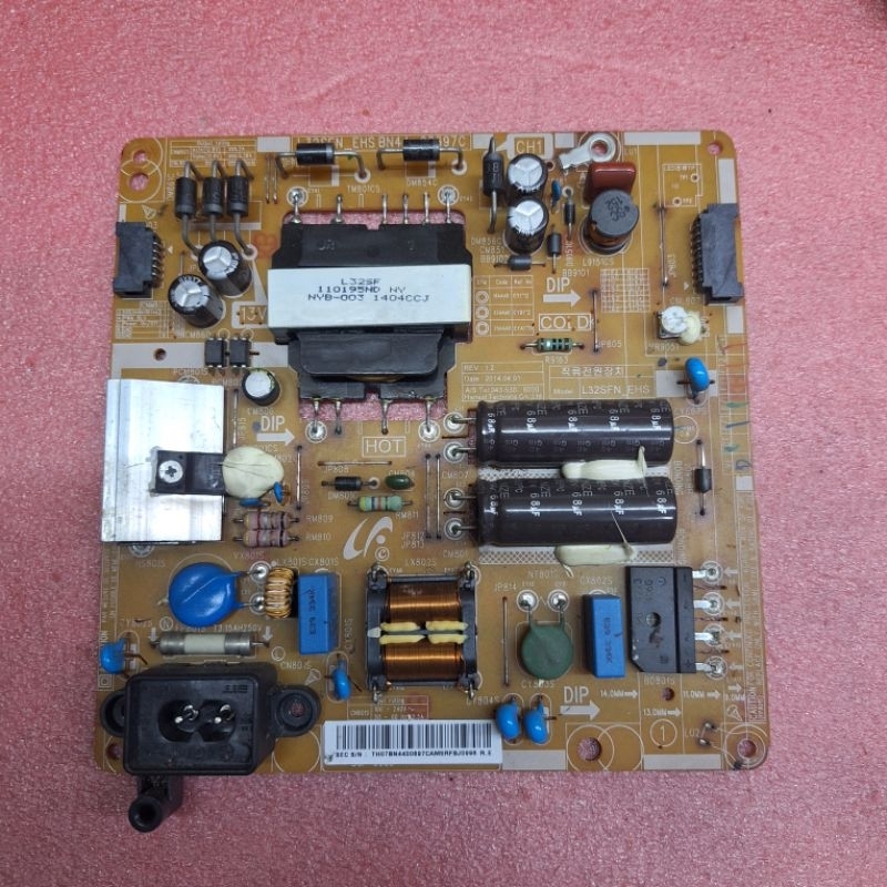 PSU / Power supply / Regulator Tv Samsung UA 32H5150AK 32H5150 UA32H5150AK