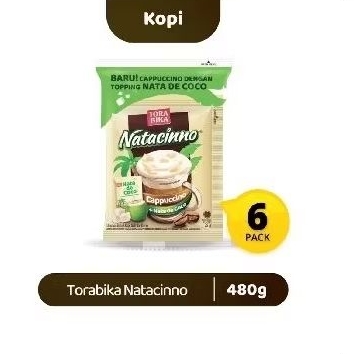 

Kopi Torabika Natacino Isi 6 Pcs