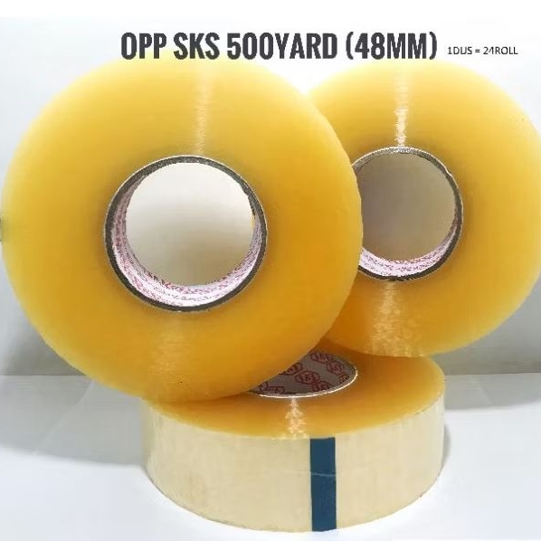 

Opp Sks 500 Yard/48MM/Lakban Ukuran Super Jumbo/Bening