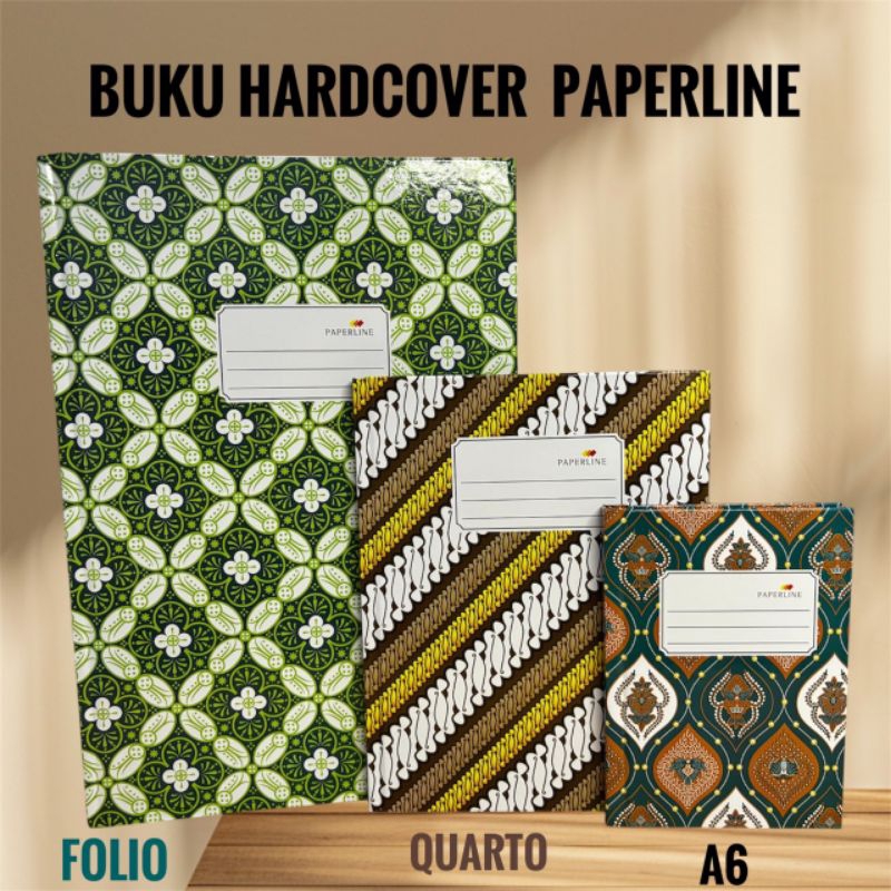 

Buku Paperline Folio Isi 100 Lbr/Buku HC Paperline