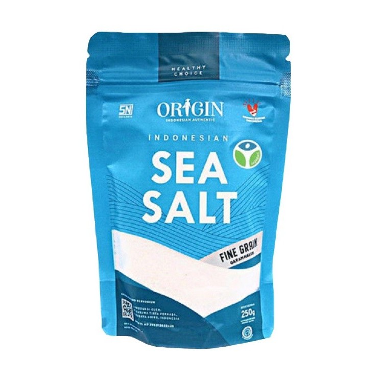 

garam halus origin fine grain sea salt 250