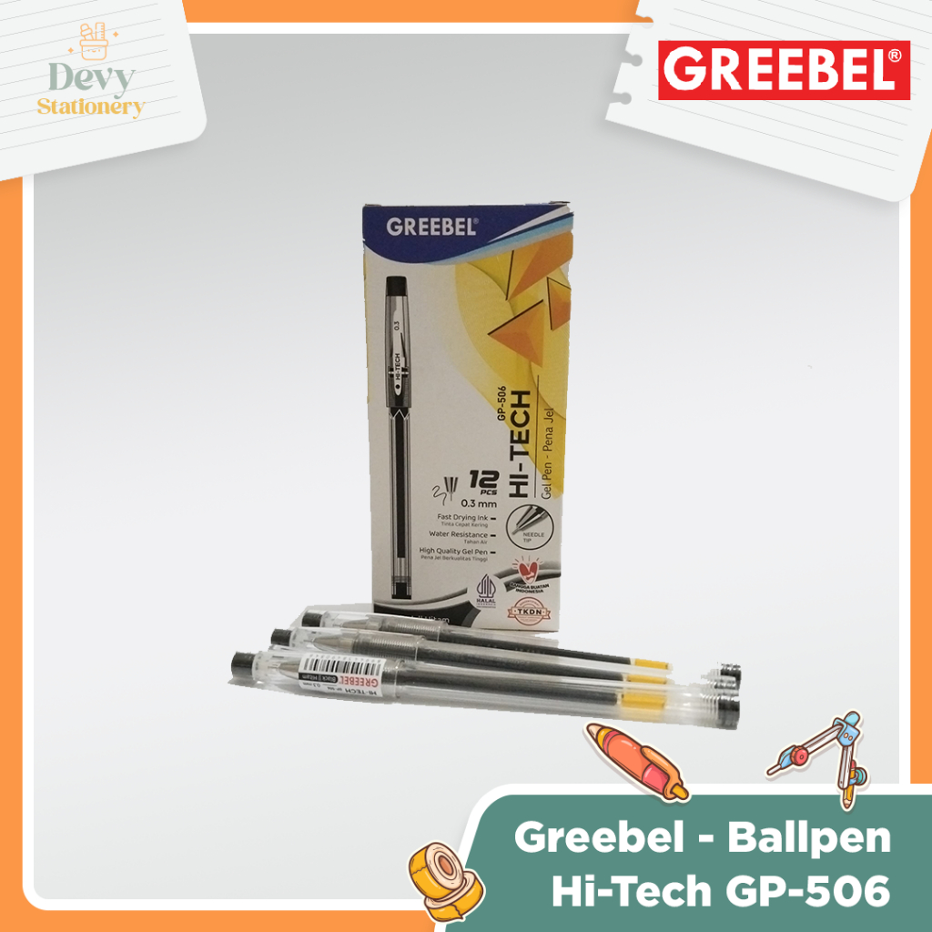 

GREEBEL Ballpen Ballpoint HI-Tech GP-506