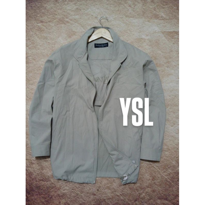 jaket YSL model casual bahan adem pria second/bekas/preloved