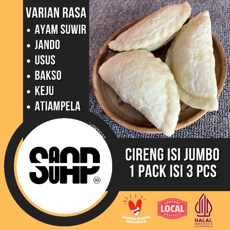 

1 Pack Cireng Isi ( JUMBO ) SASUAP isi 3 pcs