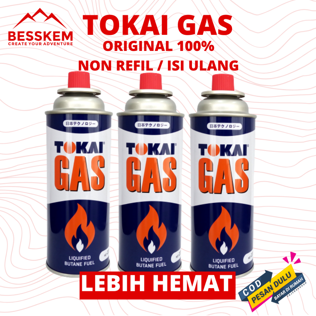Gas Kompor Portable Camping Mini Gas Kompor Portabel Original Asli | Bukan Refill Isi Ulang