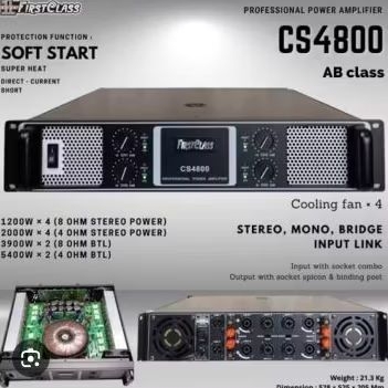 jual POWER FIRSTCLASS CS4800 CLAS AB 4CH