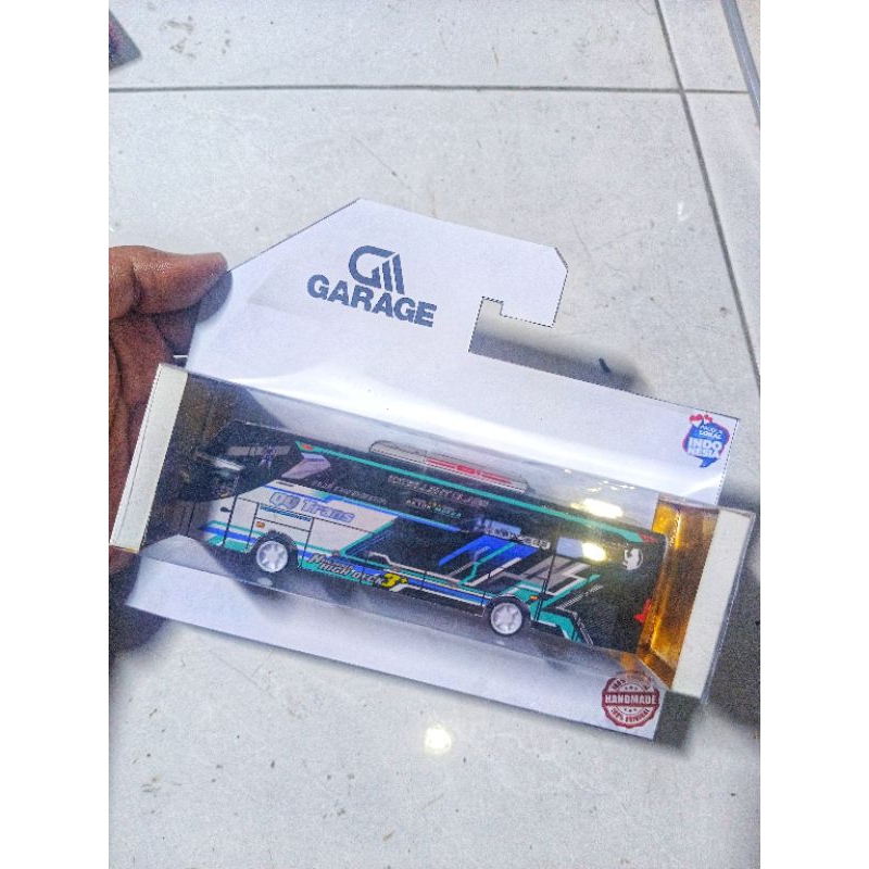 MINIATUR BUS WINSPECTOR QQ TRANS JET BUS 3 SKALA 1/87 Paperbus papercraft | pahleviJR