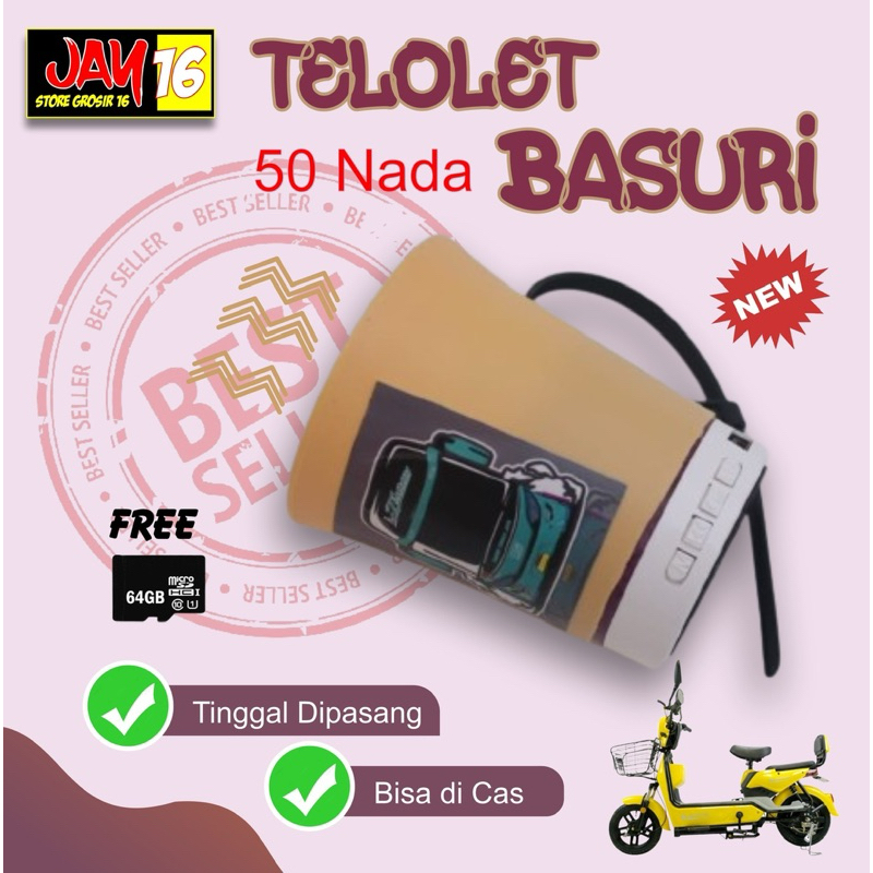 TELOLET BASURI SEPEDA 50 NADA VIRAL / TELOLET SEPEDA / TELOLET BASURI / KELAKSON TELOLET / TELOLET B