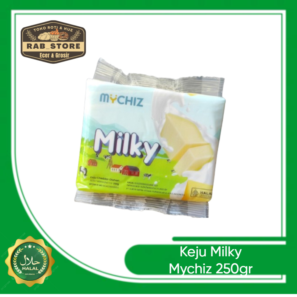 

Keju Milky MYCHIZ Kemasan 250gr