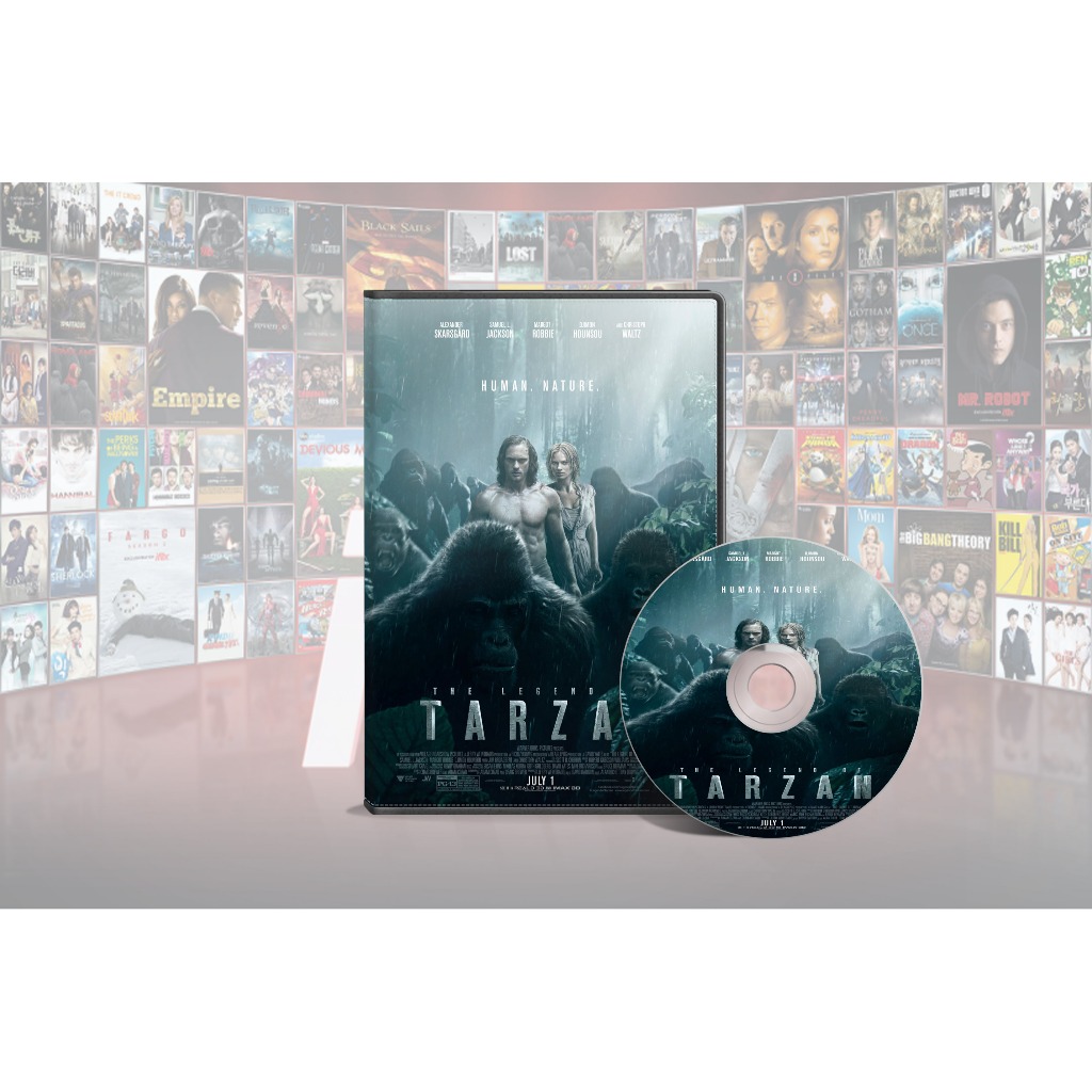 DVD Film The Legend Of Tarzan (2016)