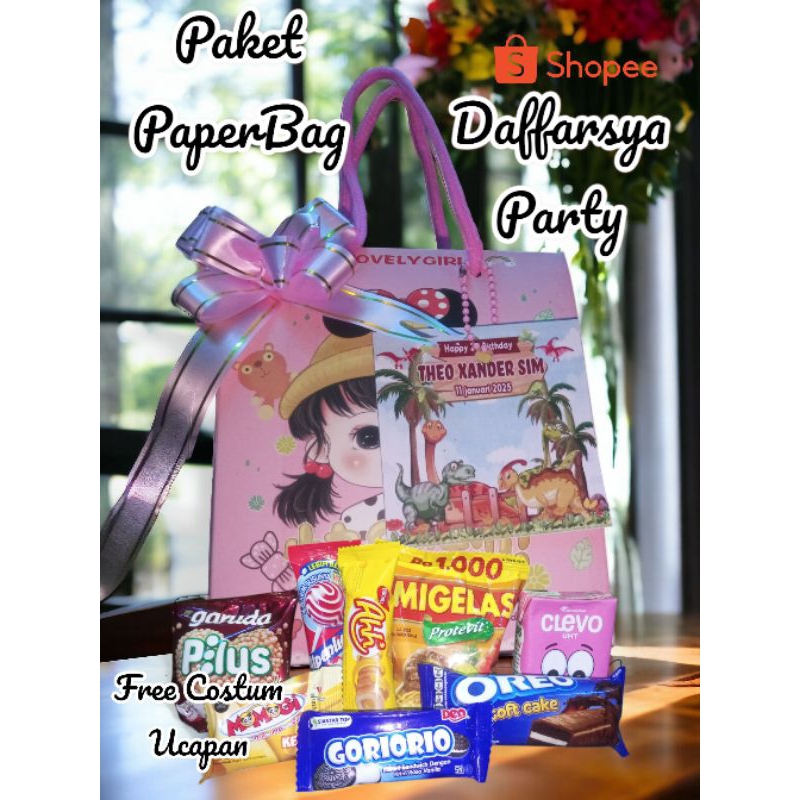 

Paket Hampers / Paket Souvenir / Paket Bingkisan Snack Paperbag