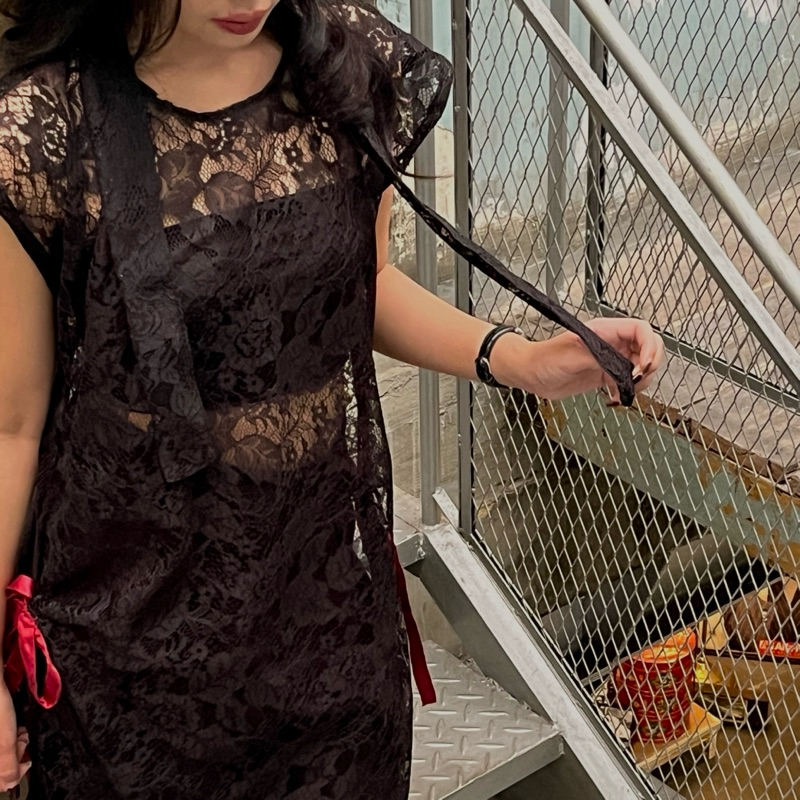 hannah | lace outer dress brokat outer || outer kondangan pesta kebaya casual