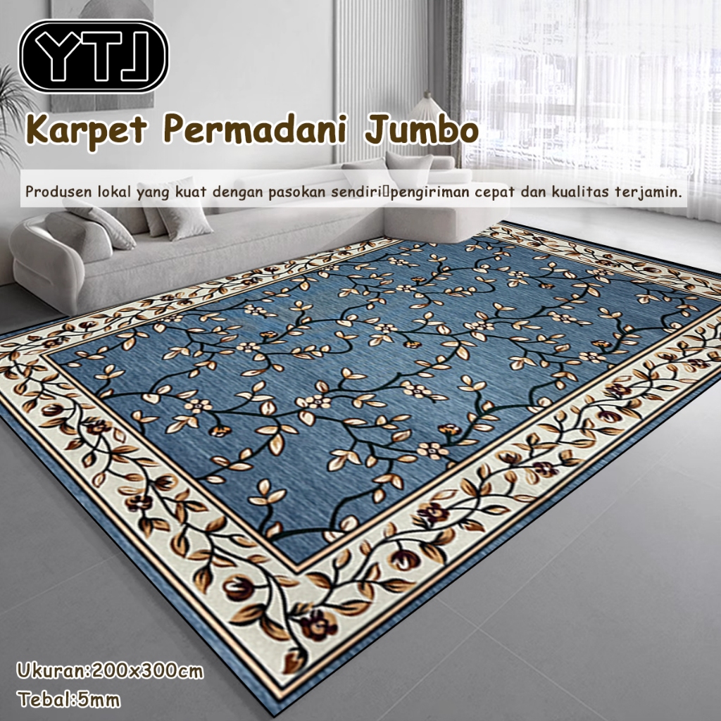 bestpromo ytj karpet permadani malaysia ukuran 300x200 jumbo permadani ruang tamu polyester karpet