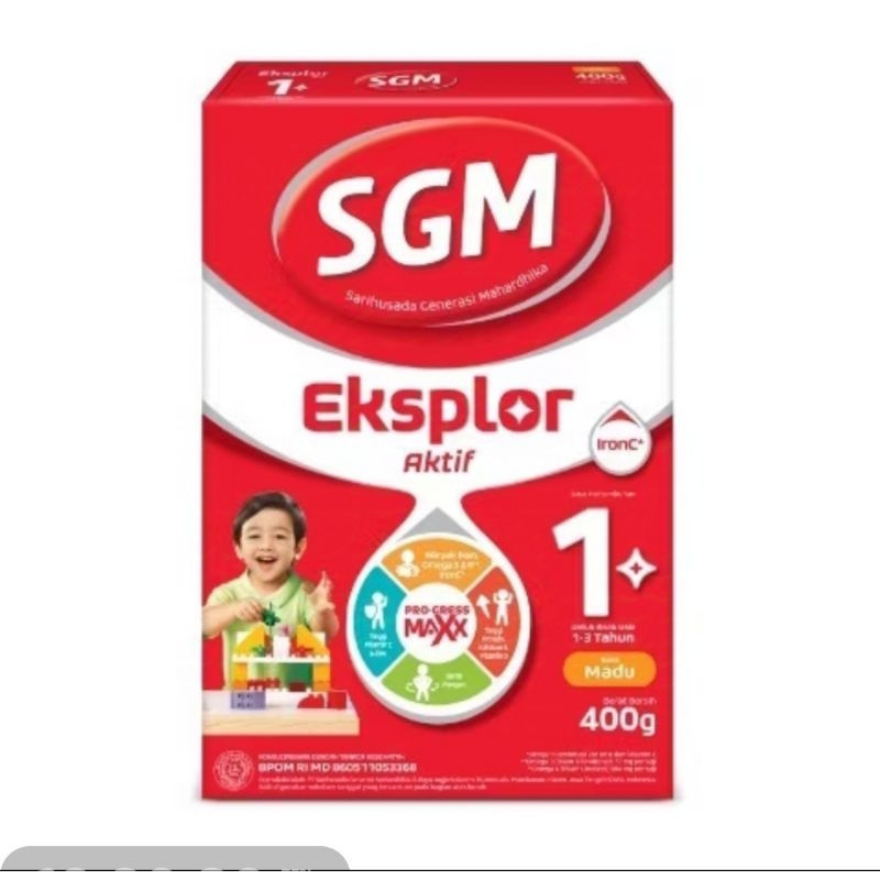 

SGM Explor 1+ Rasa Madu 400 gr