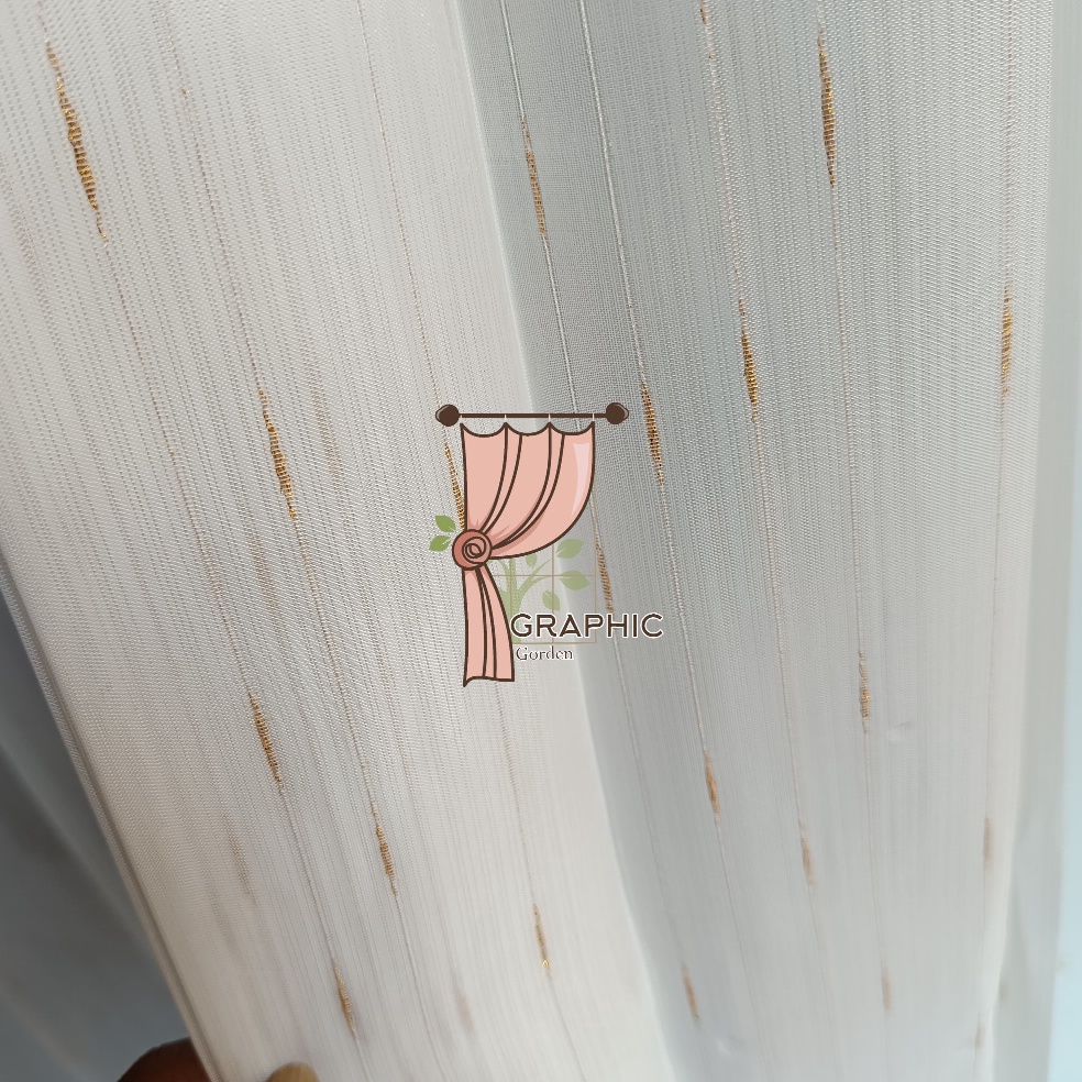 Pasti Sampai Vitrase Gorden Import Tirai siang Daleman Gorden Furing Tebal