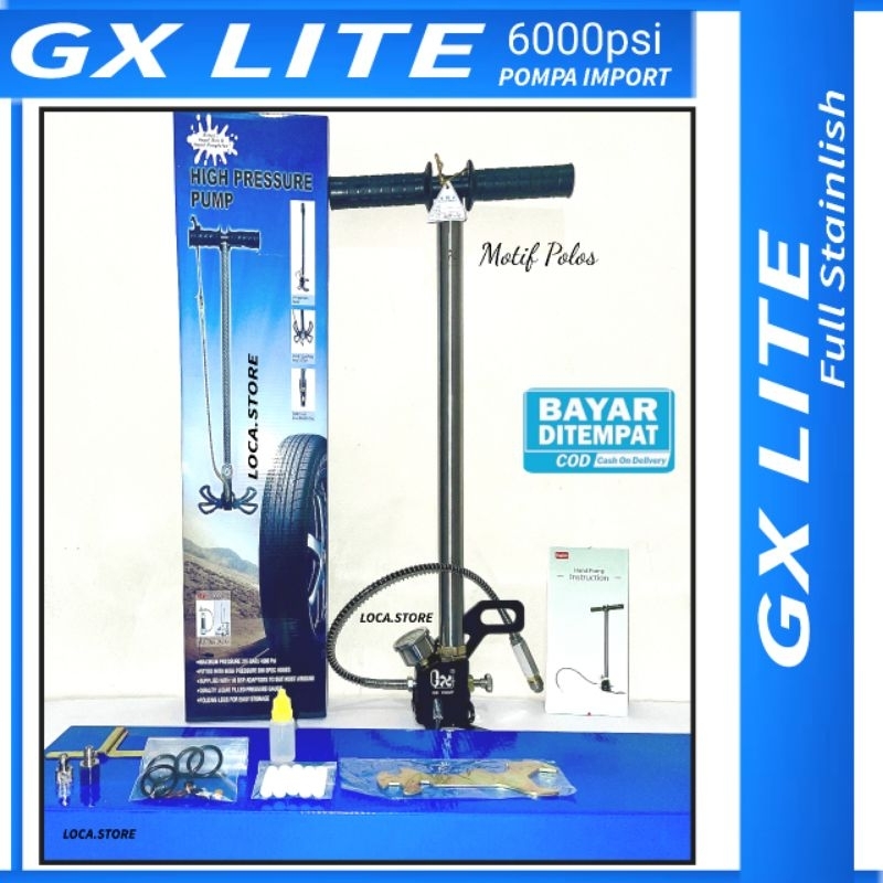 Pompa pcp GX LITE 6000psi motif polos