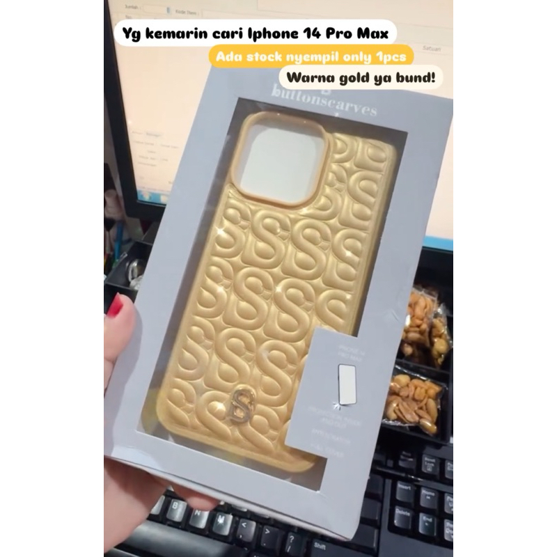 BUTTONSCARVES LUNA PHONE CASE FOR IPHONE SAMSUNG CASING HP BALIKPAPAN SAMARINDA READY NEW BUKAN BS S