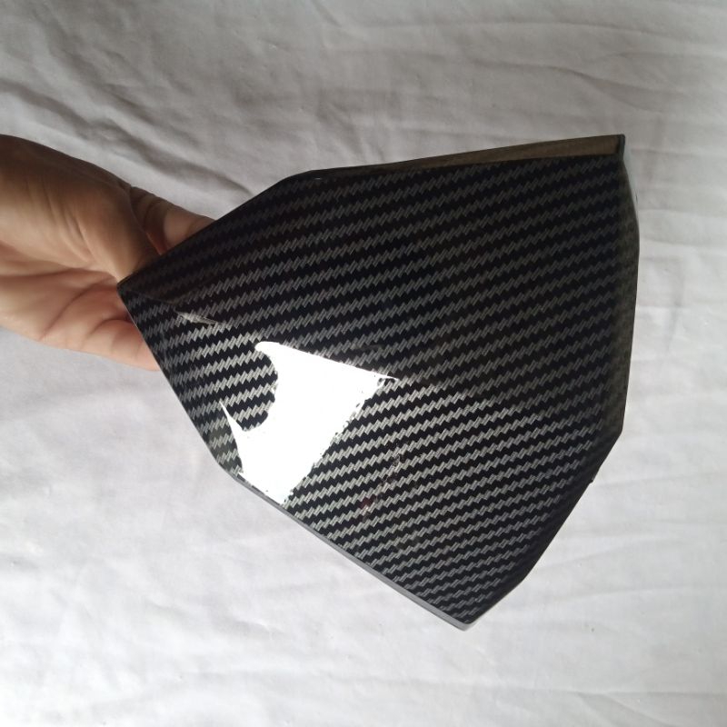 VISOR VARIO 125 150 LED OLD CARBON HITAM
