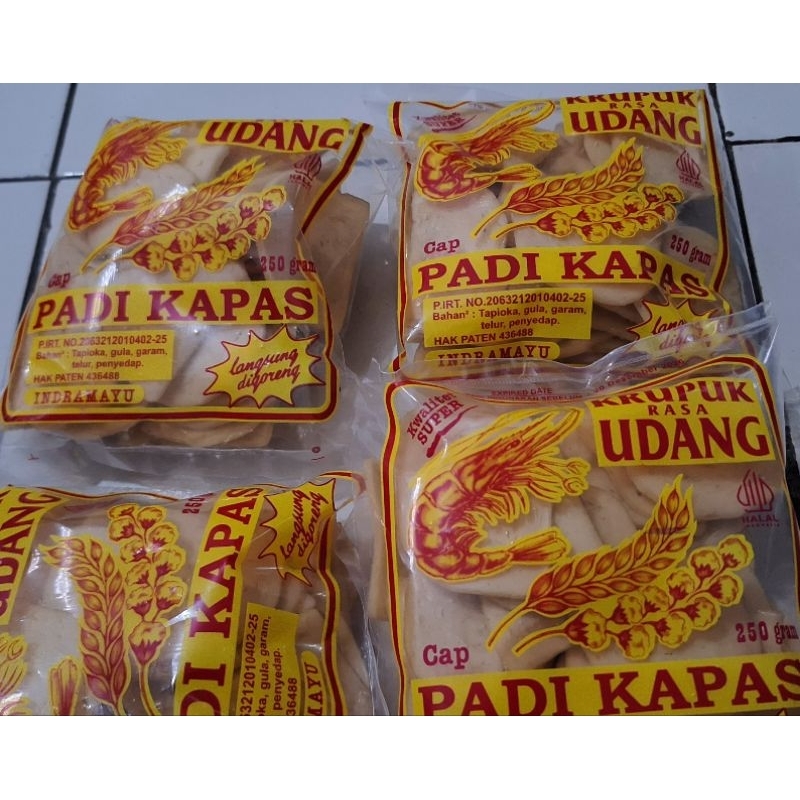 

krupuk udang padi kapas
