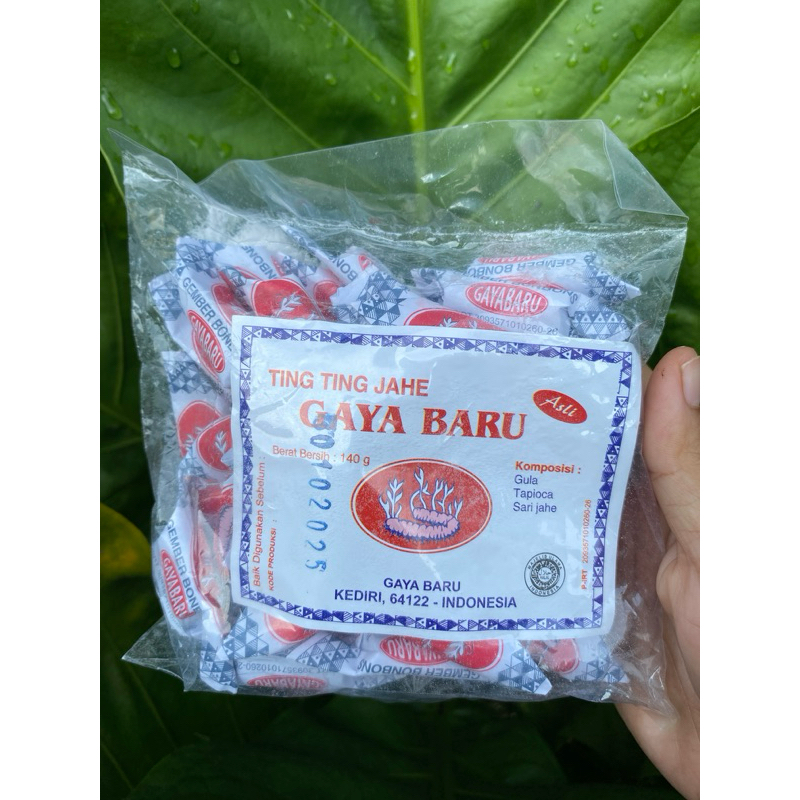 

Ting Ting Jahe Berat 140 Gram